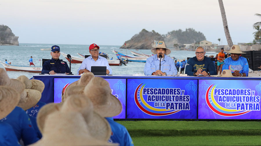 Maduro anuncia apoyo a acuicultores venezolanos
